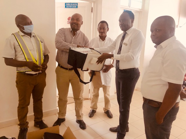 SUA Hospital receives four ventilator machines to help fight COVID – 19 pandemic